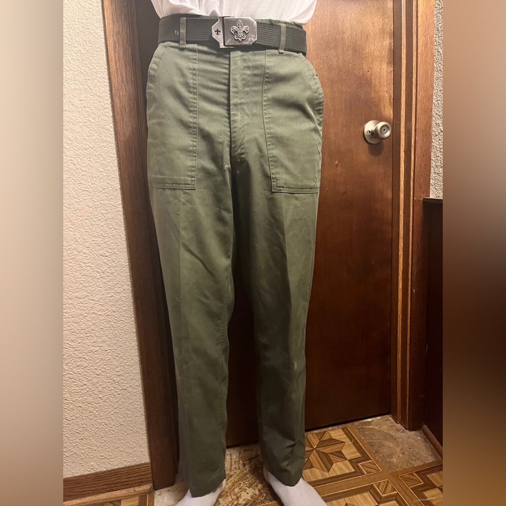 Vintage United States military OG-507 Military Fatigues, made in 1975-1989 30-31